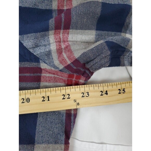 Chaps Performance Button Up Shirt Men's Large Long Sleeve Multicolor Plaid - Picture 5 of 6